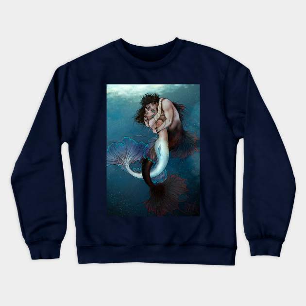 Underwater Crewneck Sweatshirt by PandaCapuccino